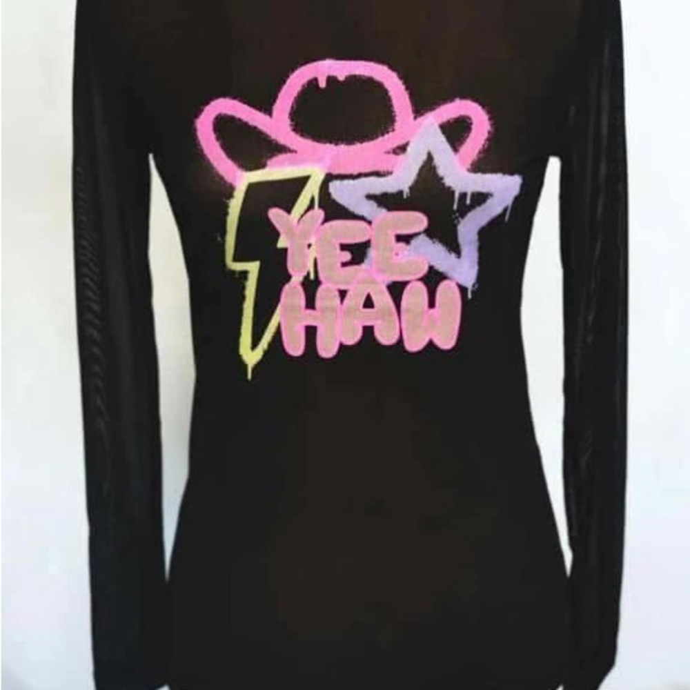 Yeehaw mesh top